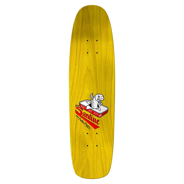 Anti Hero Skateboards Shaped Eagle The Sardine Deck 8.36