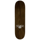 Anti Hero DBX Eagle Deck 8.25" in natural wood finish with logo, classic skateboard design, grip tape sold separately.