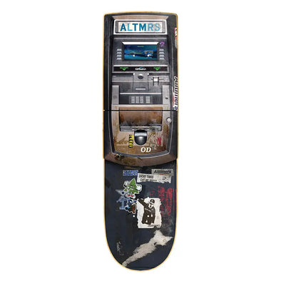 Alltimers Skateboards Deli ATM Cruiser Deck 9.0