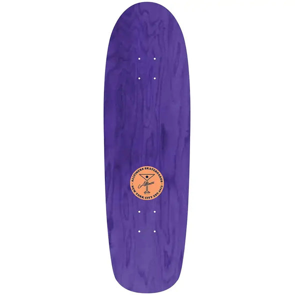 Alltimers Skateboards Excessive Wheel Well Deck 9.0