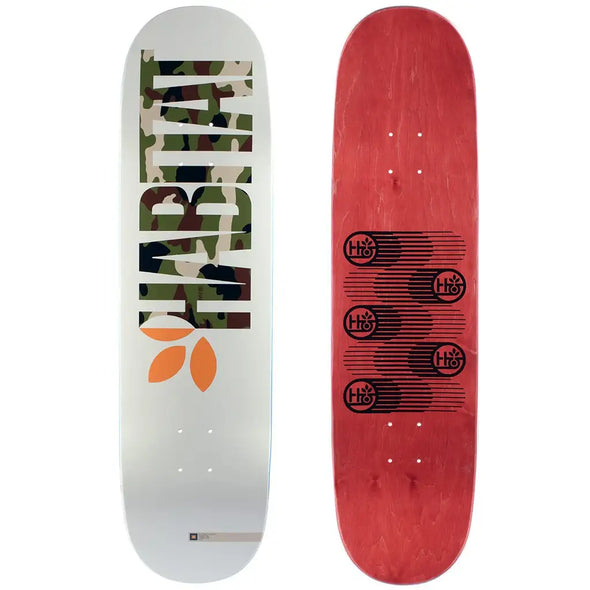 Habitat Skateboards Apex Bold Camo Deck 8.38