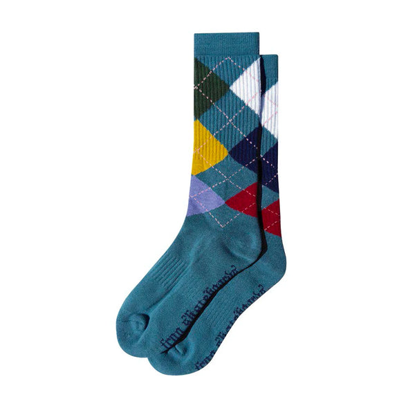 Frog Skateboards Argyle Socks - Teal