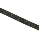 Green camo leather belt on a white background