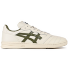 Birch Asics Skateboarding Leggerezza Pro FB skateboard sneaker with Loden Green 'Onitsuka' branding on a white background