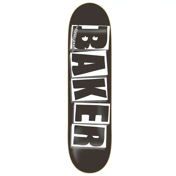 Tabla con el logotipo de la marca Baker Skateboards 8.12