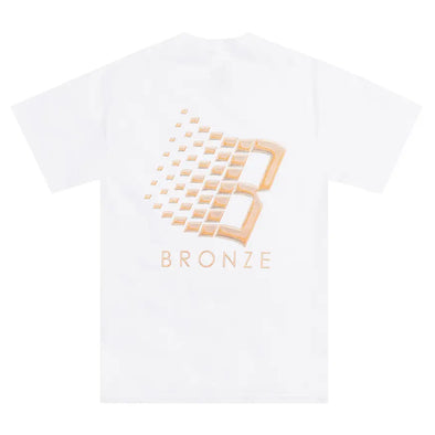 Bronze 56k Balloon Logo Tee Shirt - White