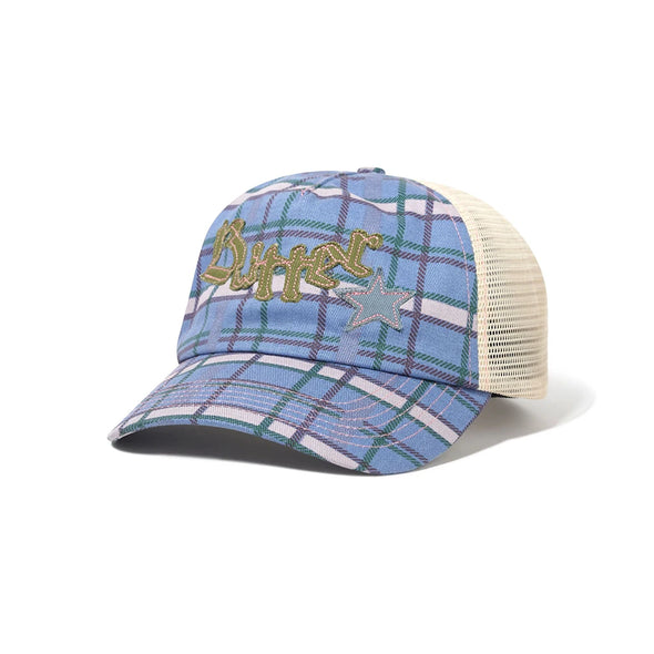 Butter Goods Edge Trucker Hat - Plaid