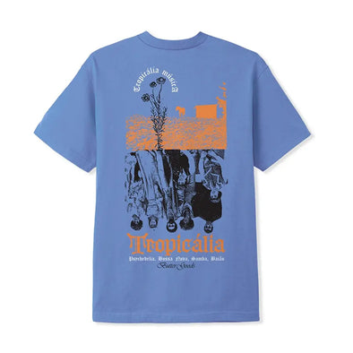 Butter Goods Tropicalia Tee Shirt - Periwinkle