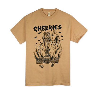 Cherries Wheels BID Shirt - Mustard