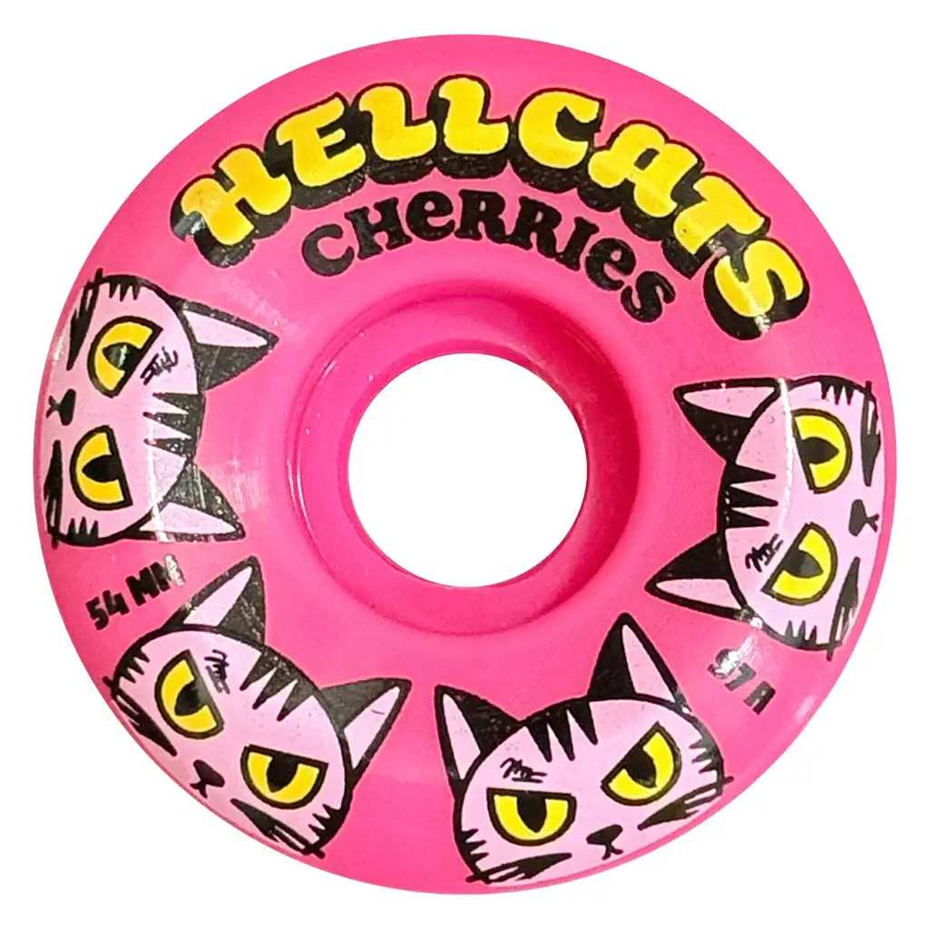 Cherries Wheels Hellcats 97a Skateboard Wheels – No Comply Skateshop