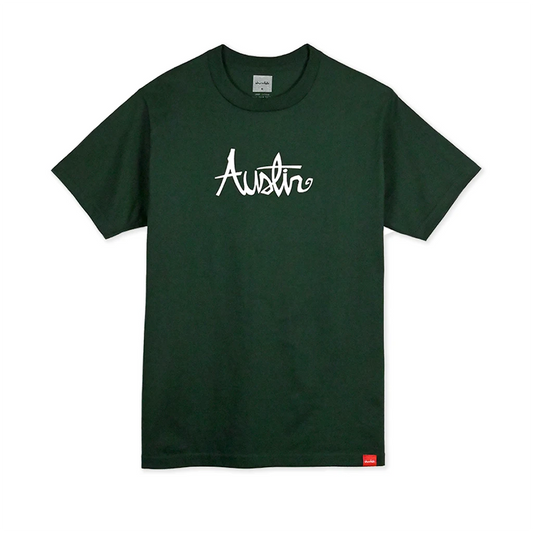 Chocolate Skateboards x No-Comply FTS Austin Tee Shirt - Green