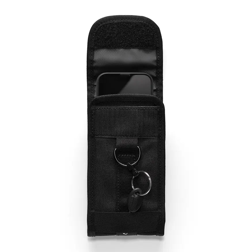 Chrome Industries Large Phone Pouch Black No Comply Skateshop