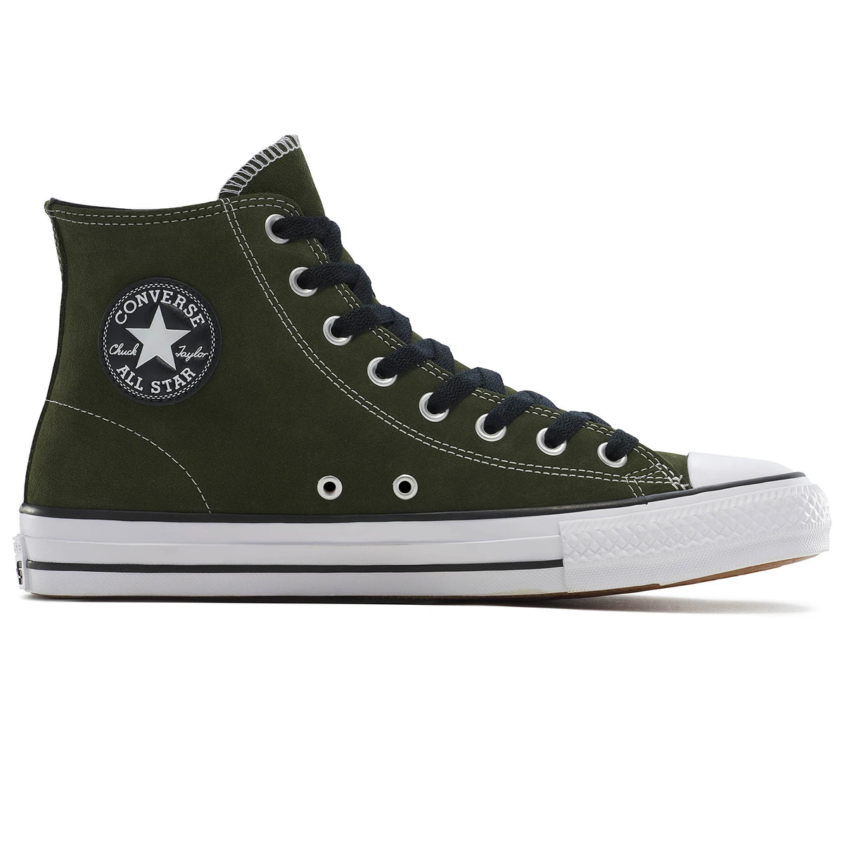 Converse CONS CTAS Pro High Skateboarding Shoe - Forest Green 