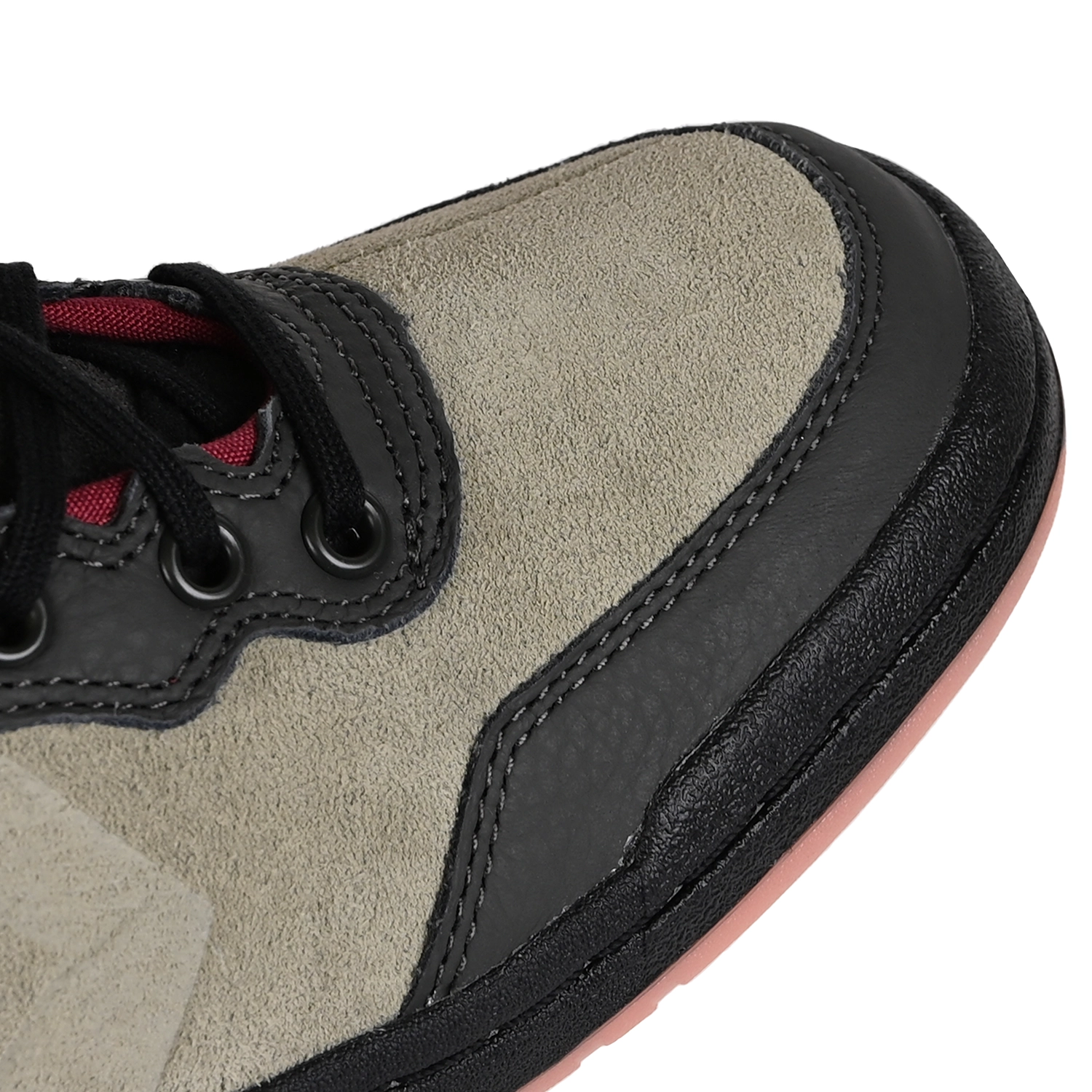 Close up of Converse CONS beluga/light field Fastbreak Low skateboarding sneaker by Jake Johnson on a white background