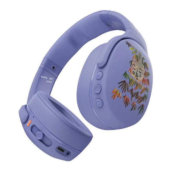 Skullcandy x Nora Crusher EVO Wireless Headphones - Lavender