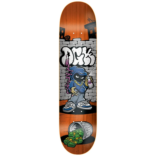 DGK Skateboards Throwie Mazzari Deck 8.12