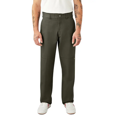 Dickies x Spitfire Double Knee Pants - Olive Green