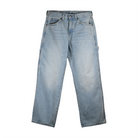 Dickies light blue jeans on a white background