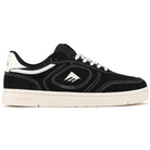 Black white white Emerica Skateboarding KSL III Kevin 'Spanky' Long pro model skateboard sneaker on a white background