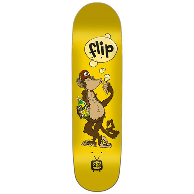 Flip Skateboards Team Bubble Really Sorry 20th Anniversary Deck 8.25