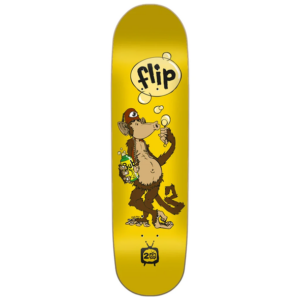 Flip Skateboards Team Bubble Really Sorry 20th Anniversary Deck 8.25