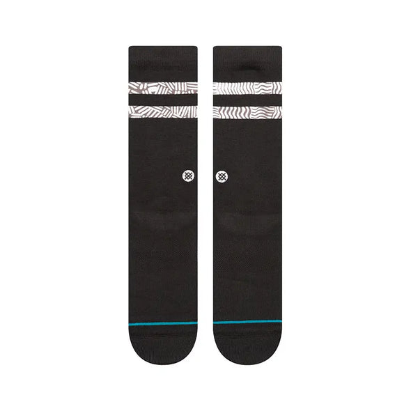 Stance Scratched Socks - Black