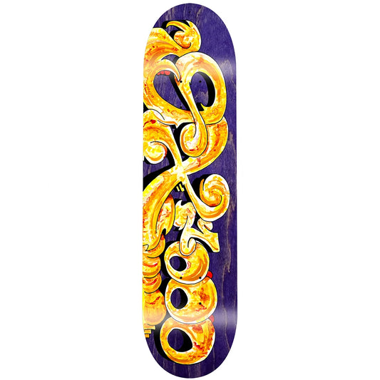 GX1000 Skateboards Bloody Gold Deck 8.62