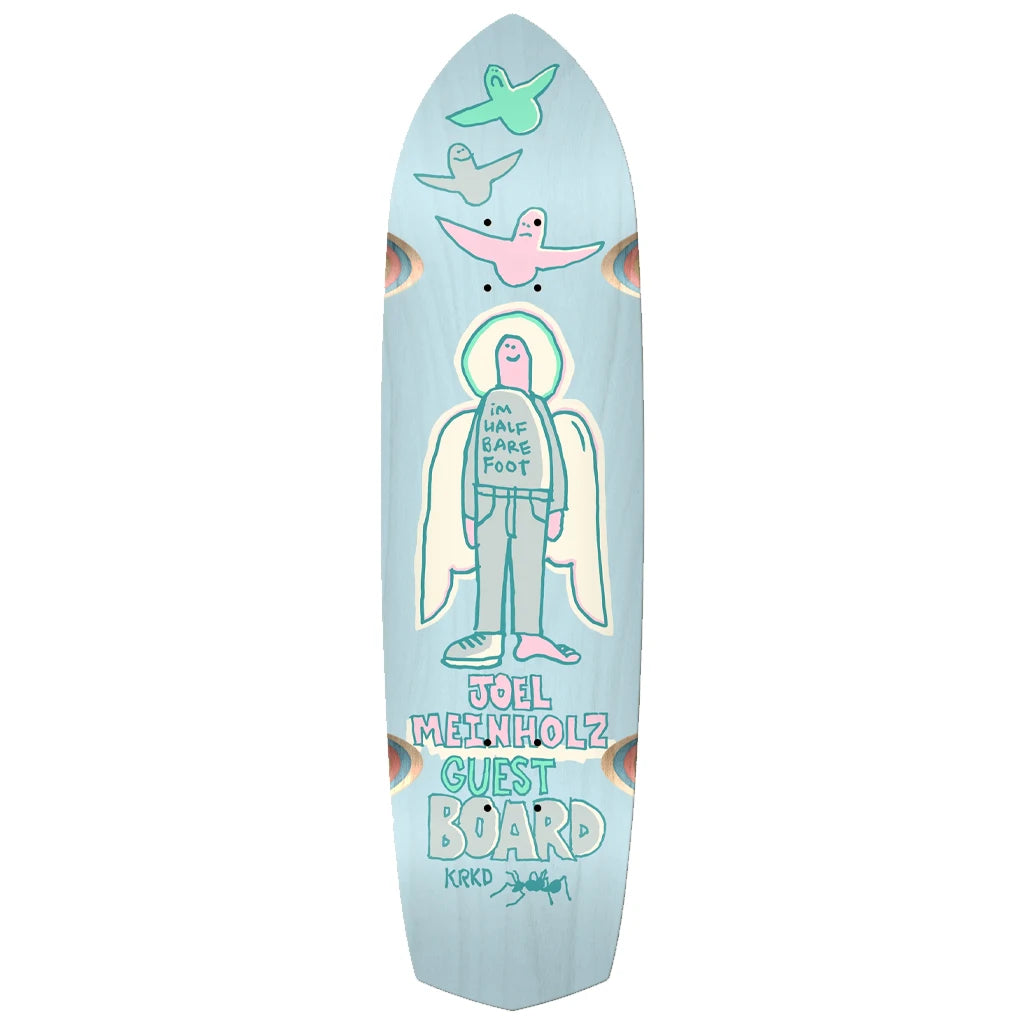 Krooked Skateboards Joel Meinholz Zip Zagger Deck 8.62 – No Comply
