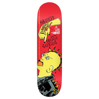 Krooked Skateboards Geering Guest Punx Deck 8.5