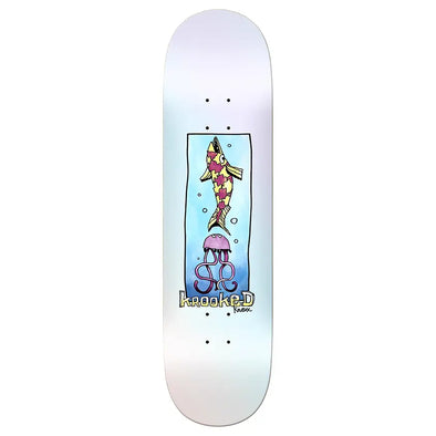 Krooked Skateboards Knox Ocean Animals Deck 8.5