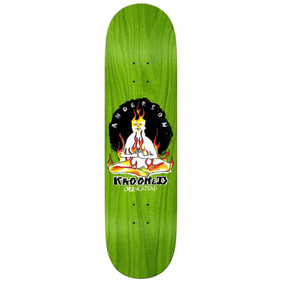 Tabla de sobrecalentamiento Krooked Skateboards Manderson 8.38