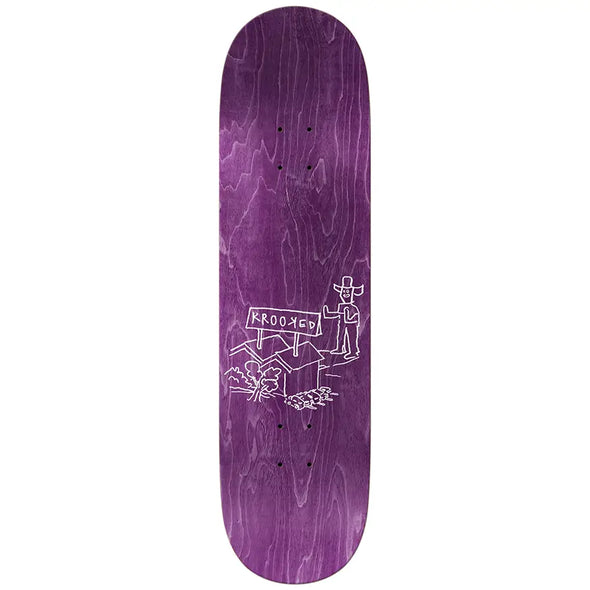 Krooked Skateboards Manderson The Yard Deck 8.38