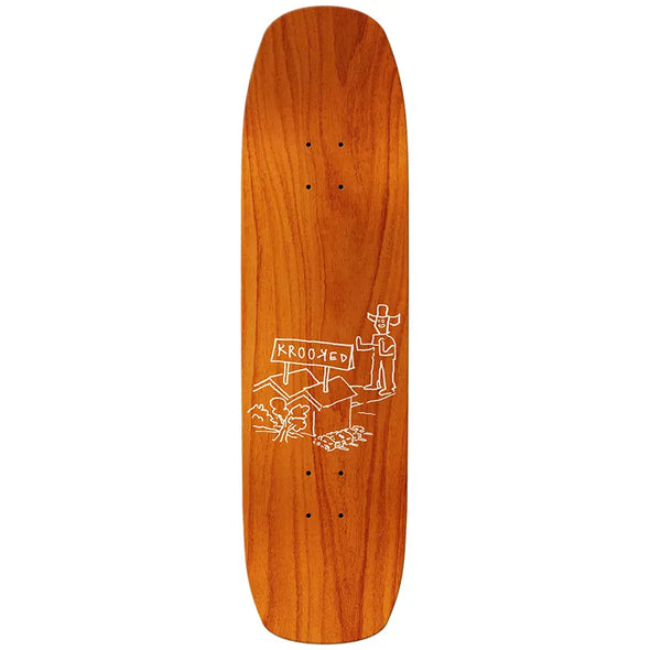 Krooked Skateboards Manderson The Yard Deck 8.5