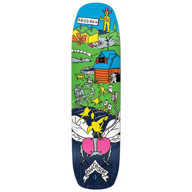 Krooked Skateboards Manderson The Yard Deck 8.5