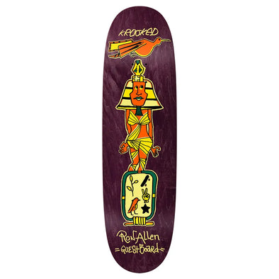 Krooked Skateboards Ron Allen Guest Deck 8.75