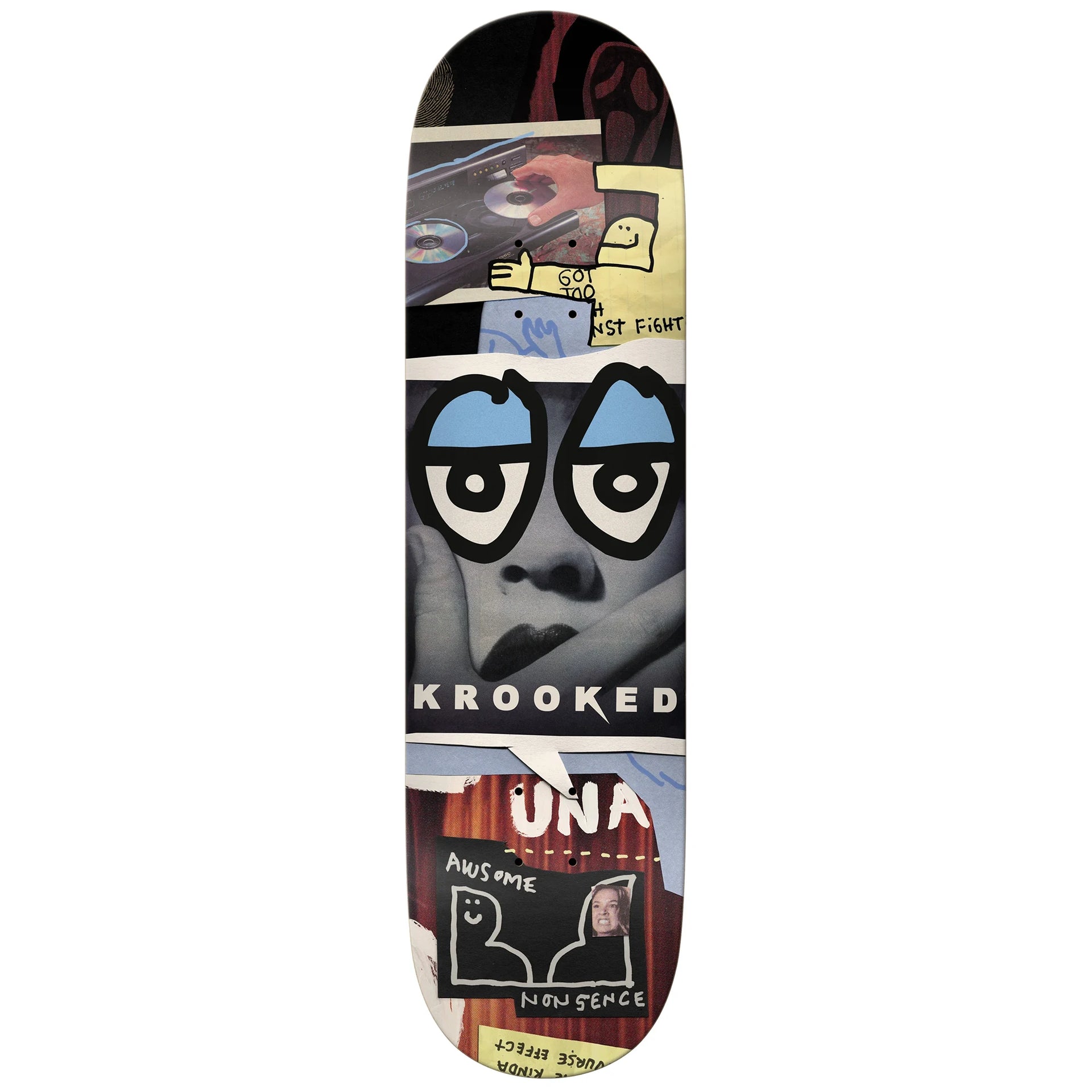 スケートボード KROOKED PRO 8.28 inc UNA NONSENSE DECK Krooked Skateboards Una Nonsence Deck 8.28 | No-Comply ATX – No