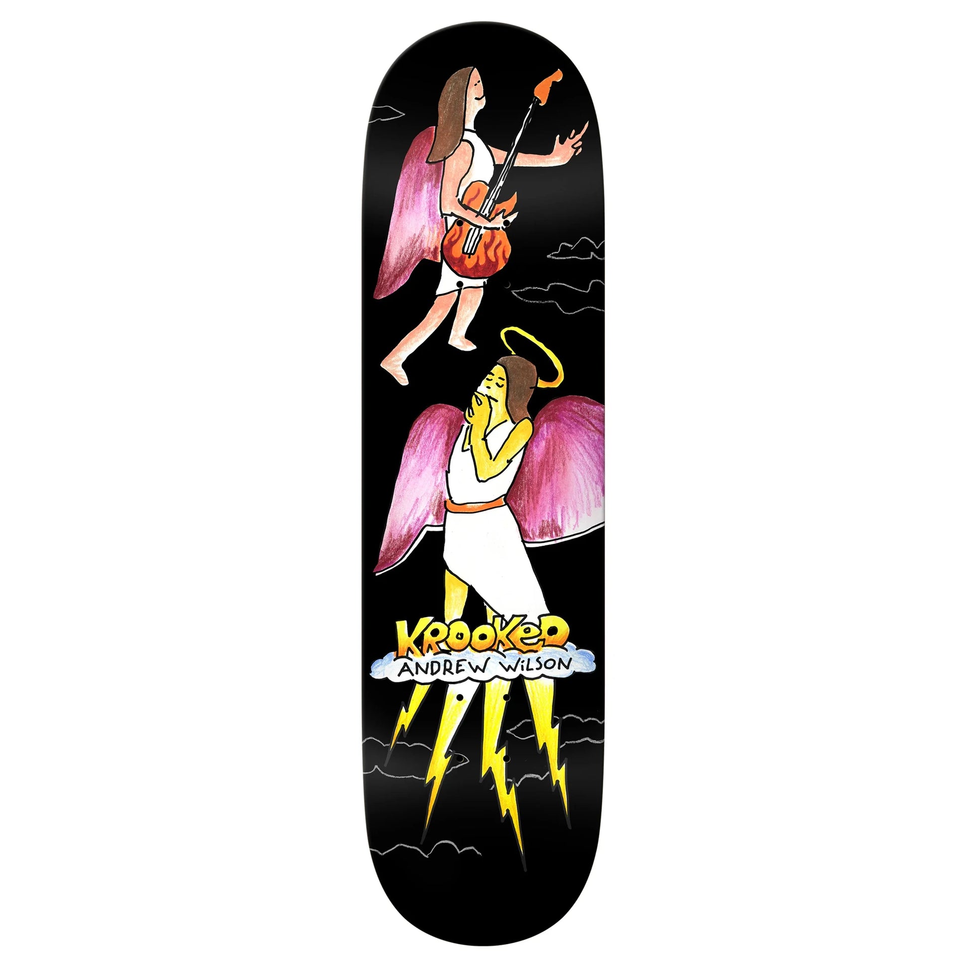 Krooked Skateboards Wilson Angel TF Deck 8.25 | No-Comply ATX – No