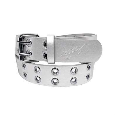 Loosey Grommet Belt - Silver