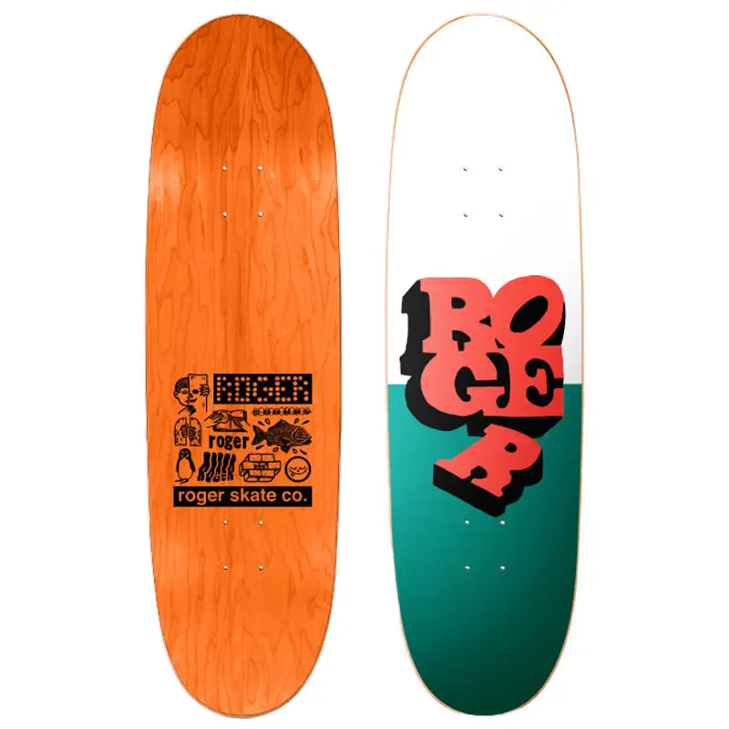 Roger Skate Co. LOVE Roger Deck 9.125