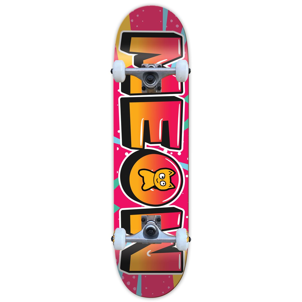 MEOW SKATEBOARDS スケートボード Amazon.com : Meow Skateboards Big Cat Soft Top White Mini Complete