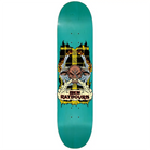 Ben Raybourn pro model skateboard deck 8.75" x 31.84" with vibrant design and unique colors.
