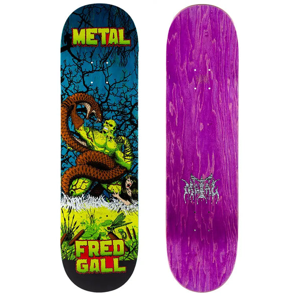 Metal Skateboards Gall Swamp Thing Deck 8.25