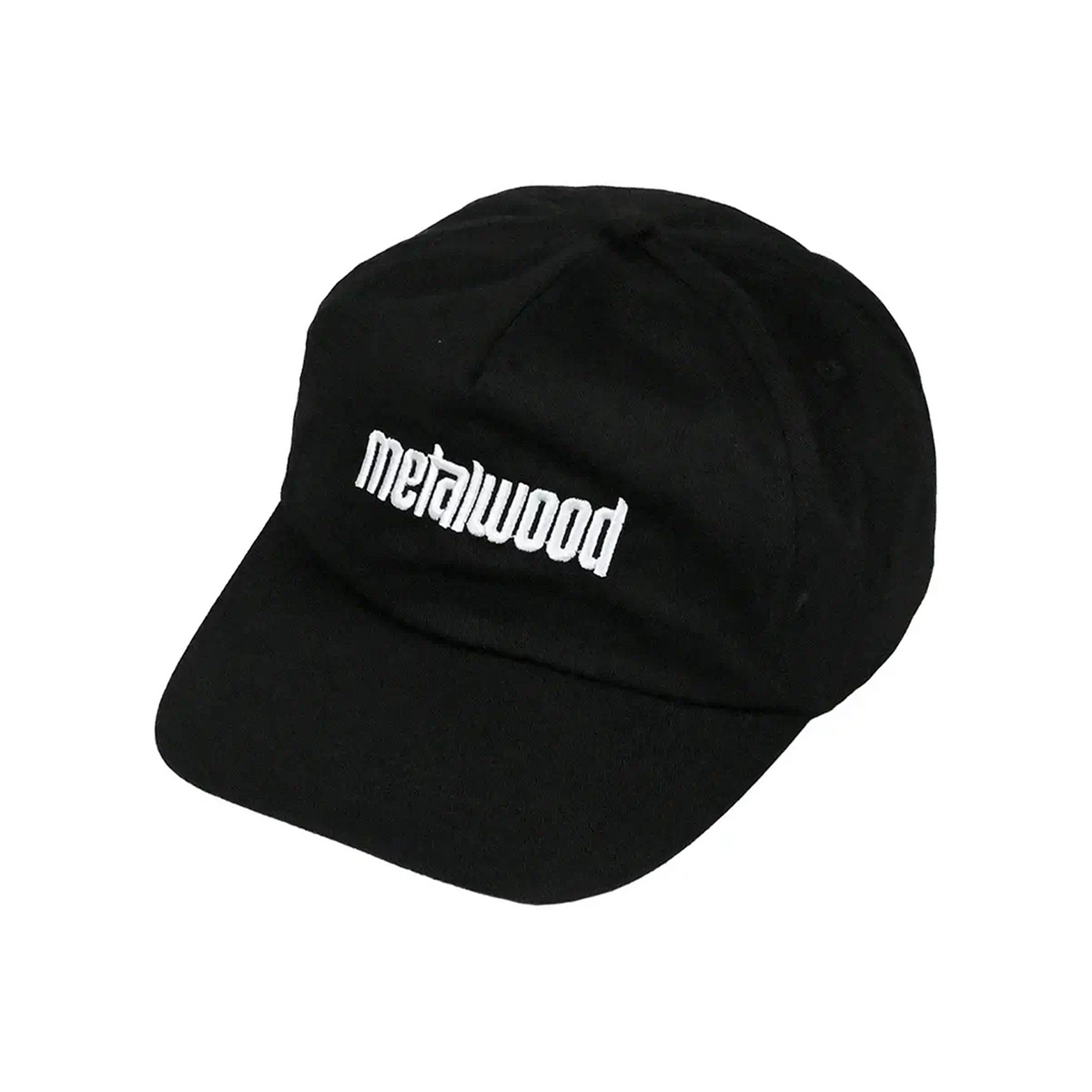 Metalwood Studio Logo Hat - Black | No-Comply Skateshop Austin, TX