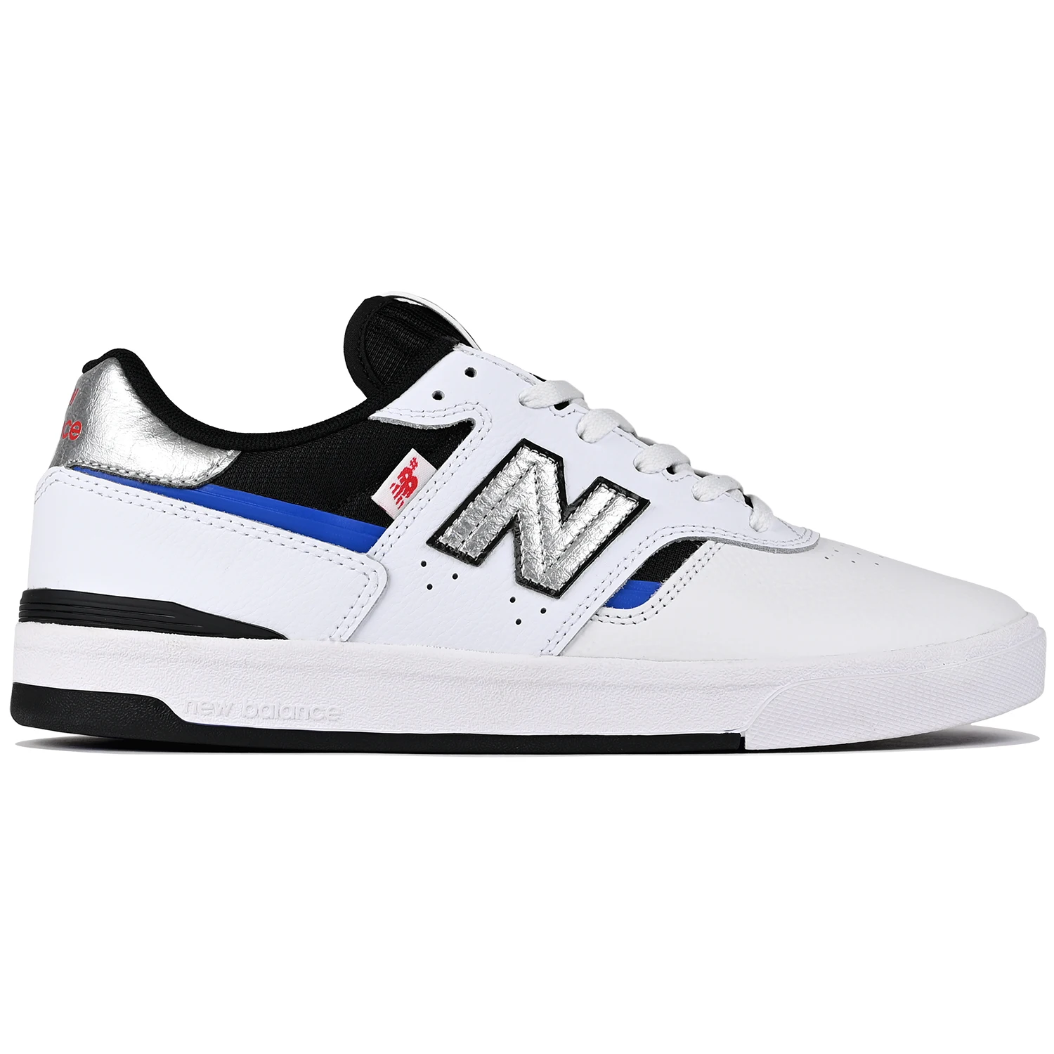 White blue black New Balance Numeric x Gas Giants NM306 Cup Jamie Foy pro model men's skateboard sneaker on a white background