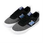 New Balance Numeric NM306 skateboarding shoes in Castlerock and Ice Blue colorway, featuring durable suede and rubber design.