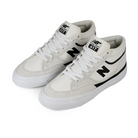 New Balance Numeric NM417 Skateboarding Shoe in Sea Salt and Black, featuring premium suede and vulcanized outsole.