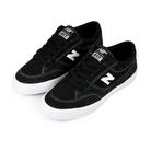 New Balance Numeric NM417 Low Skateboarding Shoe in black and white, featuring premium suede and vulcanized outsole.