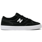 New Balance Numeric NM417 Low Skateboarding Shoe in black and white with premium suede upper for durability and comfort.