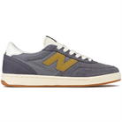 Neptune Grey New Balance Numeric NM440 skateboarding sneaker with sea moss branding on a white background