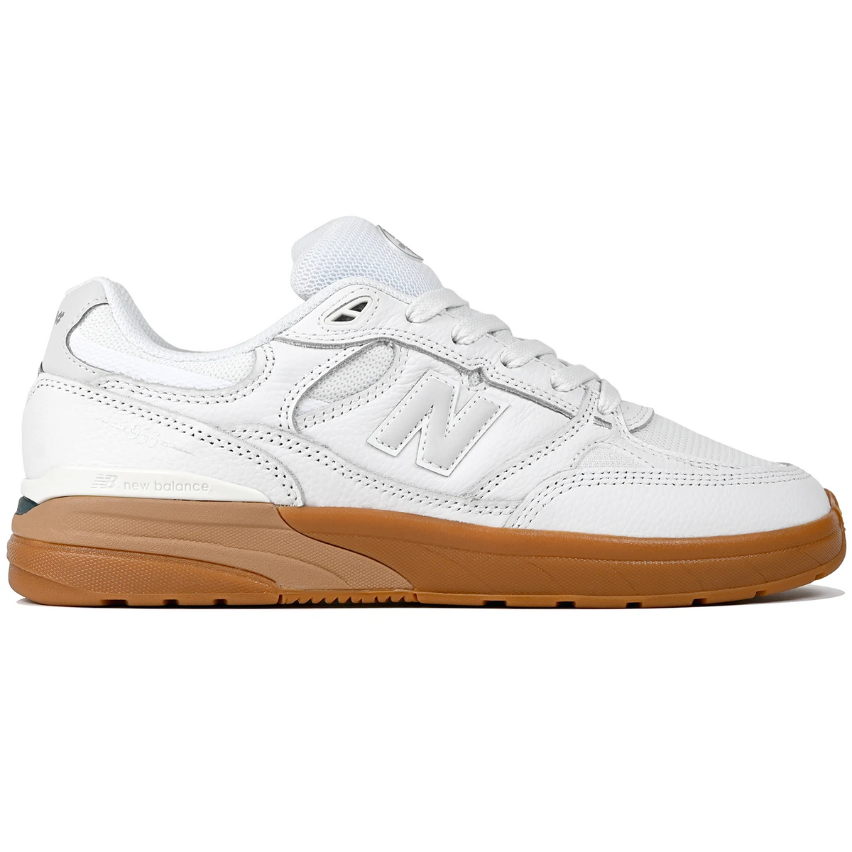 New Balance Numeric NM933 Skate Shoe - White/Black | No-Comply